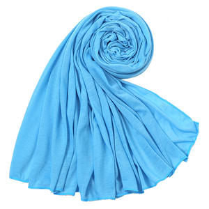 CCY Doux Foulard Hijab en Jersey Premium Musulman pour Femmes, Bandeaux Décontractés, Voile Ethnique Islamique en Modal et Coton, Écharpes et Châles - Product Image 5