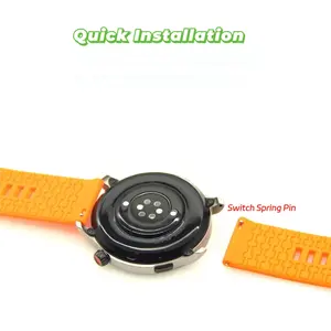 สายคล้องสำหรับ Huawei GT4 3 GT2 Pro Sport Band ขนาด20มม. 22มม. สำหรับ <span class=keywords><strong>Samsung</strong></span> Galaxy Watch 6 5 4สายคล้องอเนกประสงค์สำหรับ Garmin <span class=keywords><strong>Vivoactive</strong></span> <span class=keywords><strong>4S</strong></span> - Product Image 4