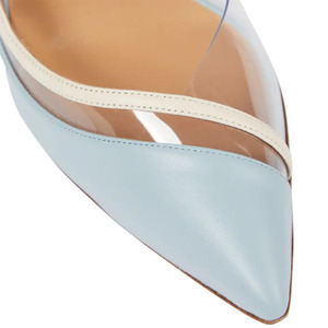 Women's 10 cm High Heel Dress Pumps Stiletto Pointed Toe Slip-On Closure Transparent <strong>Summer</strong> Party Heels for <strong>Ladies</strong> - Product Image 3