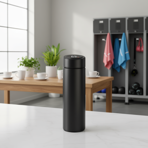 Botella de Agua Inteligente Myrva de 500 ml con Batería Recargable y Pantalla de Temperatura para Fitness y Uso Diario - Product Image 2