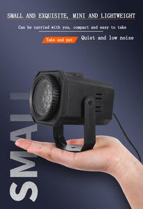 Giáng sinh <span class=keywords><strong>LED</strong></span> giai đoạn đèn laser bông tuyết chiếu thẻ phim mô hình chiếu màu xoay laser ánh sáng môi trường xung quanh - Product Image 3