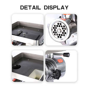 Machine à trancher le bœuf à deux fonctions : découpe et broyage combinés - Product Image 4