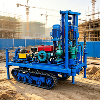 Petite machine de forage de puits d'eau 200m avec capacité de forage profond pour projets agricoles