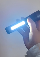 Lampe de travail industrielle LED COB rotative, étanche, rechargeable par USB, lampe torche magnétique pour la réparation automobile, atelier