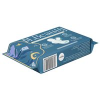Serviettes hygiéniques Meibuer 410 mm en tissu non tissé, anti-fuites, respirantes, douces, confortables pour la peau, lot de 10 pièces, boîte complète