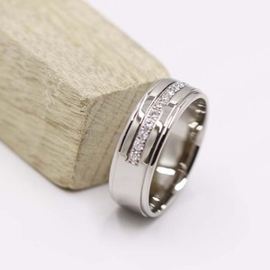 Pass Diamond <span class=keywords><strong>Tester</strong></span> Wedding Band Set Diamantes Naturais Sólido 14k Bandas De Noivado De Ouro Anéis Abertos Para As Mulheres - Product Image 6
