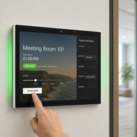 Panel de Control Inteligente para Hogar de 10.1 Pulgadas con Android 15 RK3566, Montaje en Pared, Pantalla Táctil POE, con Google Play, RS232, RS485, Red Ethernet
