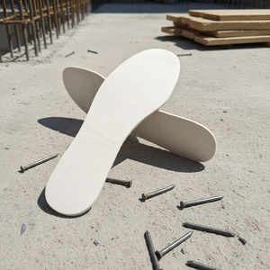 Semelle intermédiaire anti-perforation 3,4 mm, norme PS EN22568, résistante aux piqûres, insert de botte de sécurité, vente en gros d'usine de chaussures - Product Image 1