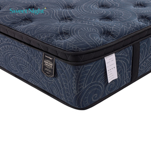 Sweetnight Toptan Doğal Lateks Yatak Tek Kişilik Kraliçe Boy Kral Boy Otel Tipi Paket Yaylı Yatak Sünger 13 İnç Özel Ölçü Yatak - Product Image 4