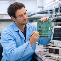 Fabricant de circuits imprimés (PCB) à assemblage rapide, fabricant de circuits imprimés assemblés (PCBA), circuits imprimés haute densité pour systèmes de contrôle de moteurs industriels