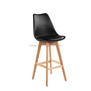 바 의자 키 큰 골동품 산업 빈티지 소박한 다시 주방 가죽 패브릭 현대 회전 저렴한 높은 의자 나무 바 의자