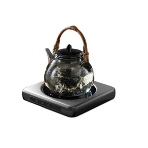 Electric Ceramic Cooktop With Glass <b>Teapot</b> Set For Tea Brewing 1 Burner Smooth Surface 185x185x44mm - Product Image 3