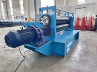 Machine automatique de gaufrage de tôles avec rouleaux de gaufrage personnalisés