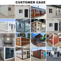 Villa modulaire à cadre intelligent pour l'exportation de 3 chambres à coucher Maison préfabriquée en conteneur pliable en X de 70 mètres carrés pour l'extérieur