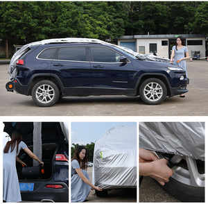 Housse de voiture automatique pour <span class=keywords><strong>camping</strong></span> en plein air avec télécommande, rapide et pratique, imperméable, universelle pour berline, MPV - Product Image 4