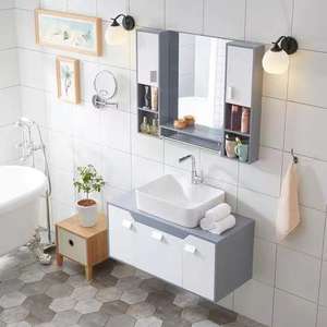 YALIG New Design Modern <b>Cabinet</b> Storage <b>Bathroom</b> <b>Cabinet</b> <b>Bathroom</b> Vanity Light - Product Image 2