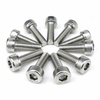 Vis à tête fraisée moletée en acier inoxydable 304 A2-70 DIN912 métrique pour usage industriel
