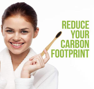 Brosse à dents en bambou naturel biodégradable, vente en gros, écologique - Product Image 6