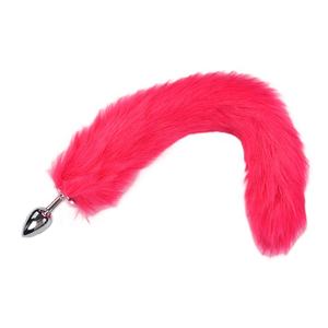 Hot Selling Cosplay Game Funny Sex Toys Fox Tail Metal Anal Plug Volwassen Butt Pluggen Voor Man Vrouw - Product Image 6
