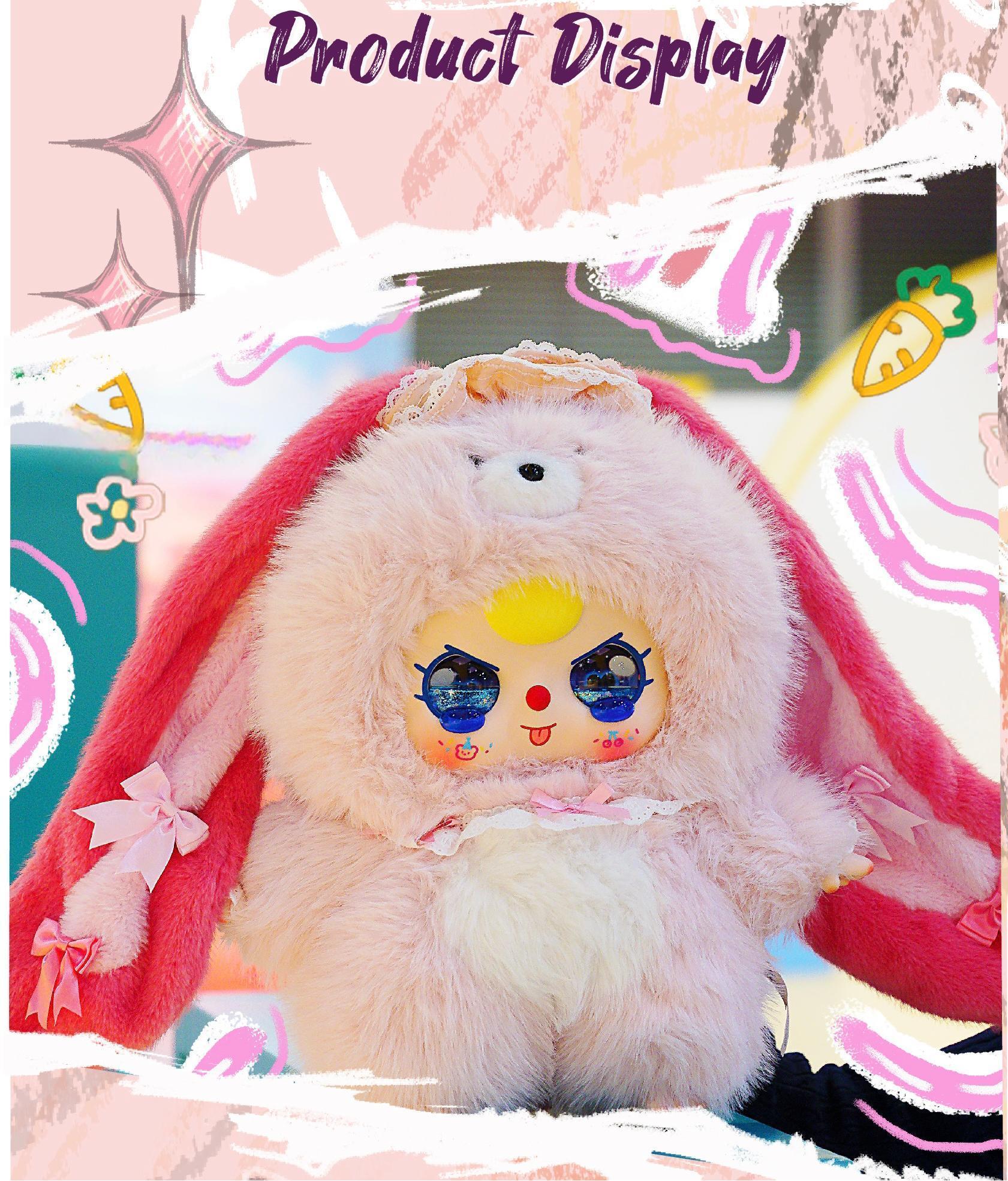Baby Three Doll AI 800% Large Size Blind Box Soft Plush
