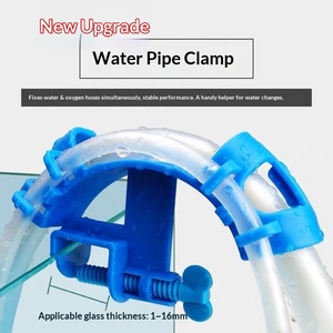 Collier de serrage réglable <span class=keywords><strong>pour</strong></span> tuyau d'aquarium - Support de tuyau de vidange <span class=keywords><strong>pour</strong></span> l'entretien des aquariums - Product Image 2