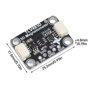 TLV493D Dreiachsen-<span class=keywords><strong>Magnetometer</strong></span> mit STEMMA QT QWIIC-Schnittstelle - Product Image 5