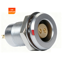 Connecteur BEXKOM EGG 16 broches femelle, à verrouillage par poussée-tirage, boîtier en laiton, blindage EMC, étanche IP50, anti-vibration, anti-corrosion