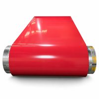 Bobine d'acier prélaqué PPGI, revêtement couleur, Z60 Z80, revêtement PE, 0,13-0,5 mm, panneau de toiture pour hangar agricole