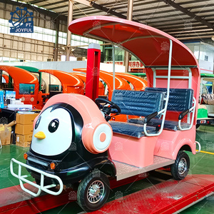 Mini autobús eléctrico en forma de animal, autobús turístico con coche Buggy de dibujos animados, 4 asientos, transporte especial a la venta - Product Image 4