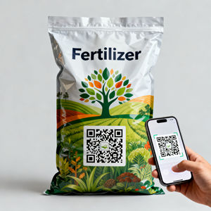 Sac d'engrais <span class=keywords><strong>en</strong></span> vrac de 5kg 10kg 20kg Conception antidérapante et résistante aux UV pour un stockage extérieur sûr à long terme Emballage à <span class=keywords><strong>code</strong></span> QR - Product Image 3