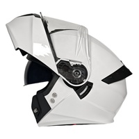 Nouveaux casques de moto avec doublure en coton ABS, casque de motocross rabattable avec double visière, fournisseur