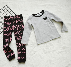 Conjunto de Ropa de Otoño para Niña, Estilo Clásico Chino - Product Image 3