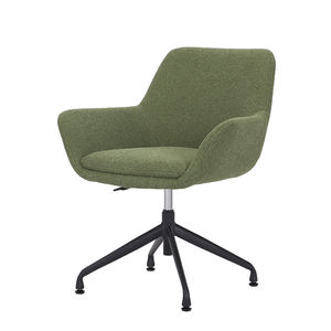 Wholesale Swivel Adjustable <strong>Office</strong> <strong>Chair</strong> <strong>Green</strong> Fabric Upholstered Home Desk <strong>Chair</strong> - Product Image 5
