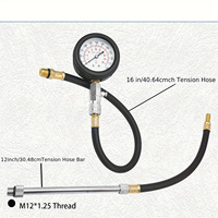 Vente en gros de 11 pièces de testeur de compression de cylindre pour moteur à essence