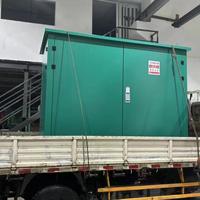 Caja de Distribución de Cables Metálica de Alta Tensión IP66 Personalizada, Equipada con Dispositivo de Interruptor de Circuito de Carga de Gas SF6