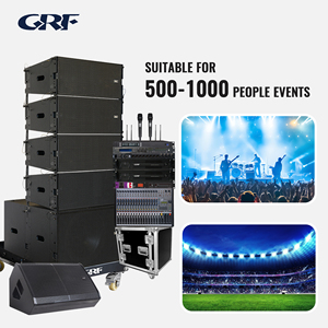 Manufacturer Dual 10" Line Speaker Professional Sound System 18" Subwoofer Passive Audio Equipment for Outdoor Stage CCLF-600S+Q - Product Image 2