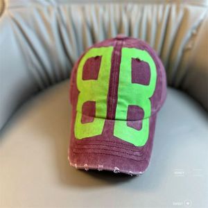 Cappellino da Baseball Retrò con Visiera e Stampa Graffiti a Sei Lettere, Moda Casual <span class=keywords><strong>Primavera</strong></span>-Autunno, Vendita all'Ingrosso - Product Image 3