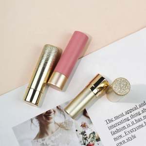 Emballage de tube de rouge à lèvres givré, tube de baume à lèvres en aluminium, tube de rouge à lèvres personnalisé avec étiquette privée - Product Image 1