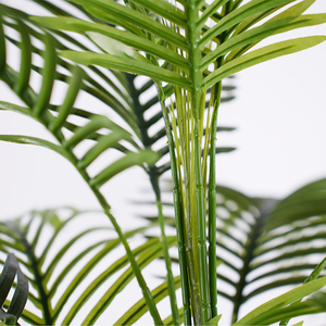 ต้นปาล์มปลอมพืชสีเขียวประดิษฐ์ต้นไม้ต้นปาล์มจำลอง - Product Image 5