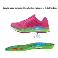 Traceur GPS dissimulé, semelle intérieure souple et confortable pour chaussures, inserts pour enfants et personnes âgées