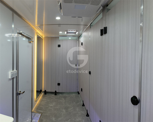 Toilettes portables de luxe pour l'extérieur, idéales pour les mariages sur la plage, les fêtes, les écoles, les hôpitaux et les parcs - Design moderne - Product Image 5