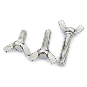 Lot De 5 Vis Papillon / Aile M5 - Inox 304 - Tige M5x10mm - Uxcell - Neuves