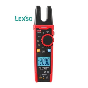 เครื่องวัดกระแสไฟฟ้าแบบดิจิตอล Lexso UNI-T UT256B True RMS พร้อมแอมมิเตอร์รูปตัวยูแบบสูง  พร้อมพอร์ต USB สำหรับจัดเก็บข้อมูลและล็อคข้อมูล - Product Image 1