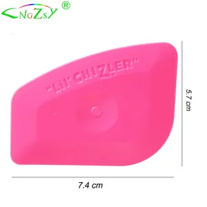 Stiker Mobil Multilateral Mini Pink Squeegee Kecil CHIZLER Stiker Warna Jendela Vinil Pengikis Pembungkus Mobil