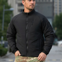 Veste d'hiver streetwear pour homme, col montant, épaisse, coupe-vent, pour temps froid