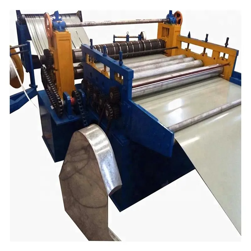 Automatische Metall stahlblech spule schneidemaschine produktionslinie