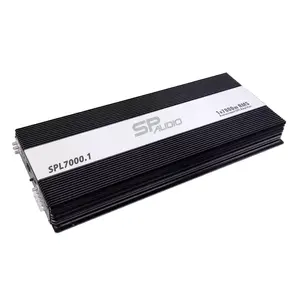 Korean Style 7500W High Performance Car Amplifier Monoblock Class D For Competition Audio Subwoofer