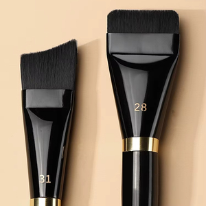 2025 usine en gros mode populaire Premium pinceaux de maquillage ensemble cheveux synthétiques fond de teint brosses pour le visage - Product Image 3