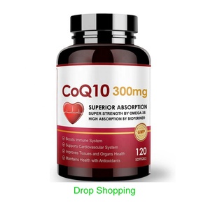 Dropshipping Ürünleri Bitkisel Antioksidan Kalp Sağlığı Takviyesi <span class=keywords><strong>CoQ10</strong></span> 300mg Koenzim <span class=keywords><strong>CoQ10</strong></span> Yumuşak Kapsüller - Product Image 1
