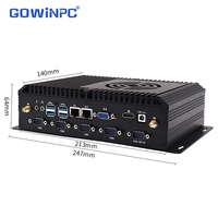 11. ª generación i7 1165g7 Dual Network 6 Serial Port IPC Industrial Computer 4GB DDR3 Nuevo 11th Core i5 SSD Micro Industrial JP